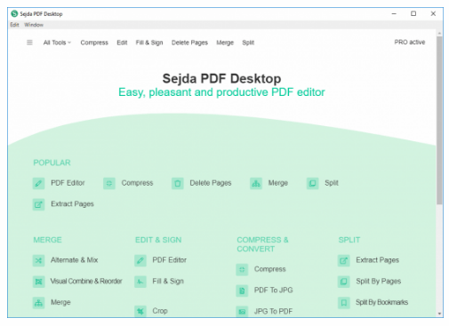Sejda PDF Desktop Pro 7.6.3 download the new for android