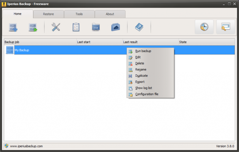 Iperius Backup Full 7.8.6 download the new version for windows